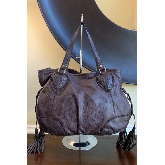 🛑SOLD🛑Authentic GUCCI Guccissima Tribeca Tote - Picture 3 of 12